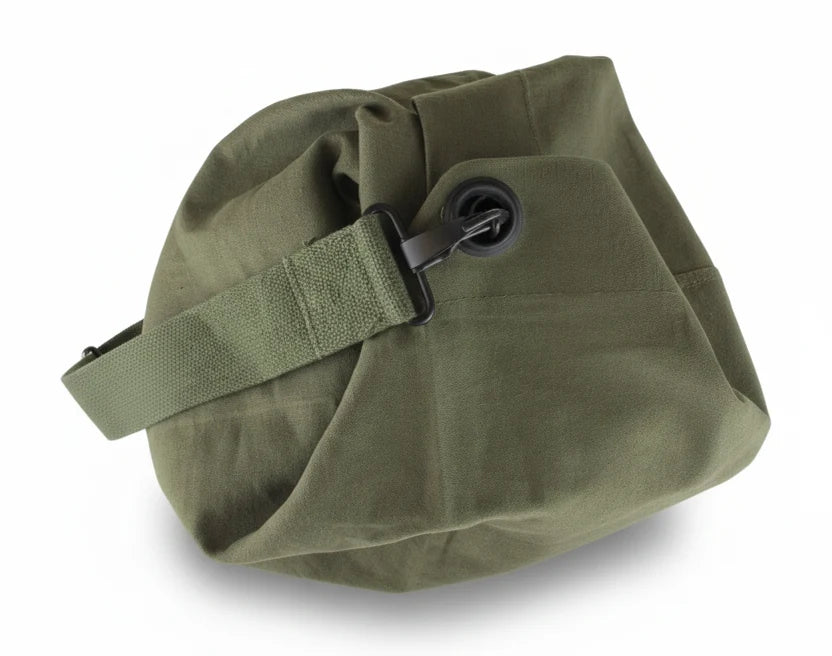 Army KitBag British Military Style Canvas Kit Bag Black or Green