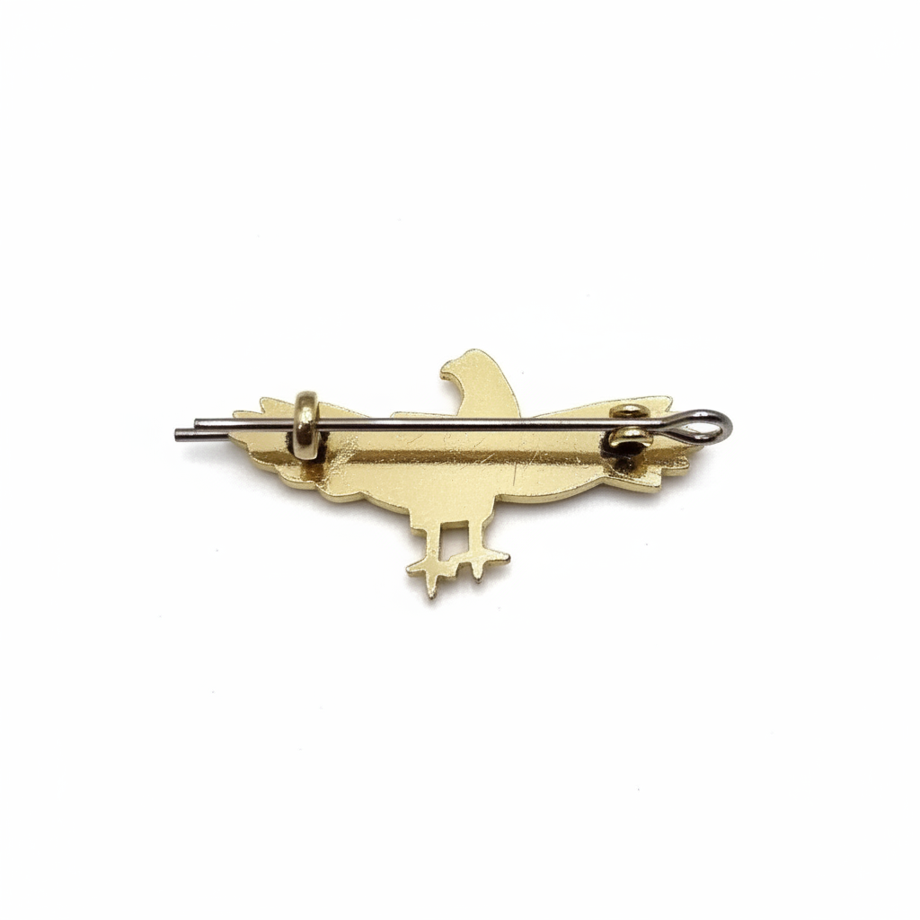 RAF Eagle Badge - Reverse