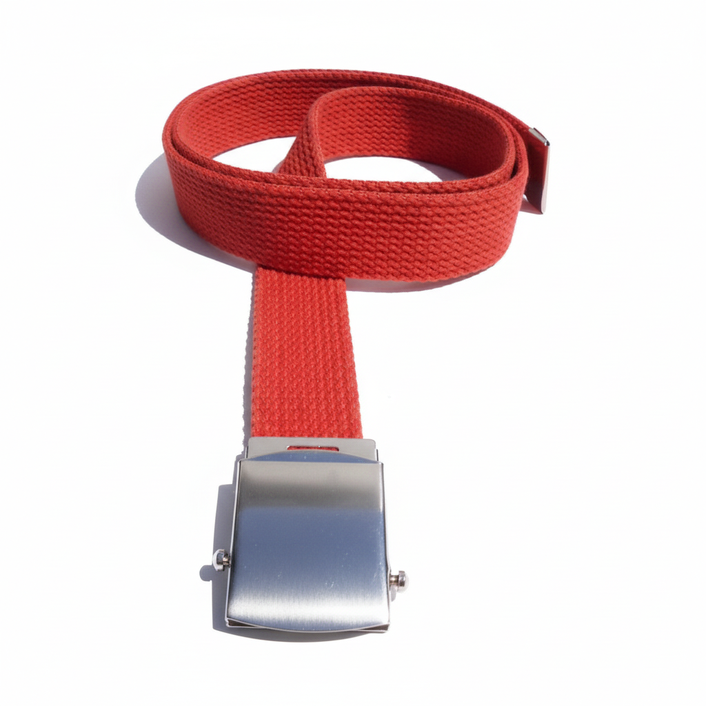 Red Belt - White Background, No Reflection