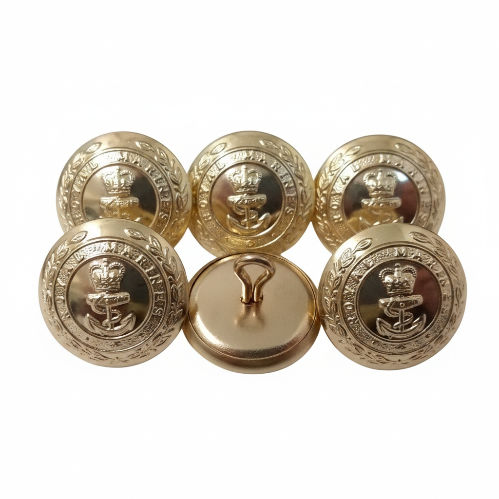RM buttons mixed group white background
