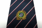 RM Tie - Badge Close-up White Background