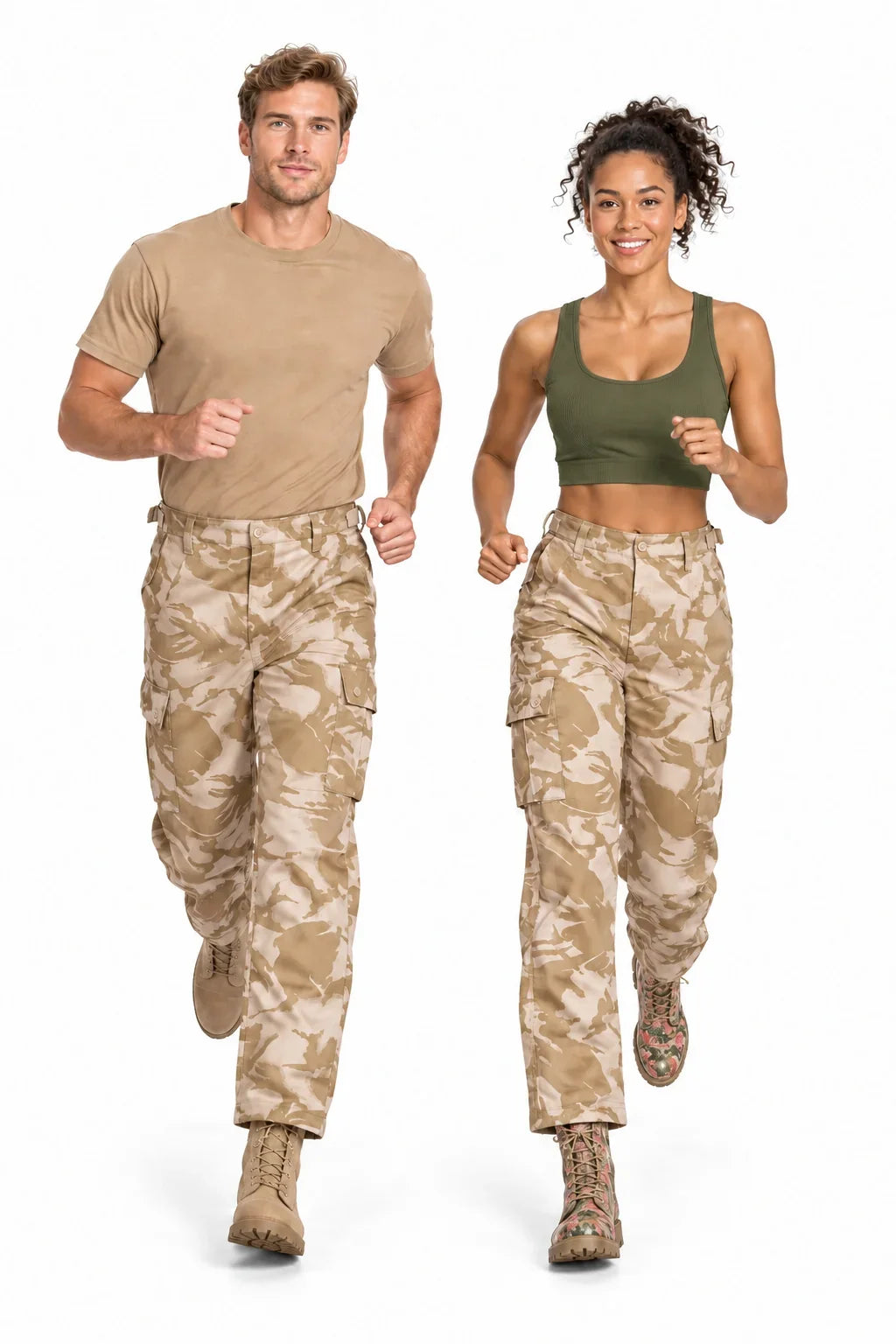 British Desert Trousers UK Camo Military Style Combat / Field Army Pants 44"