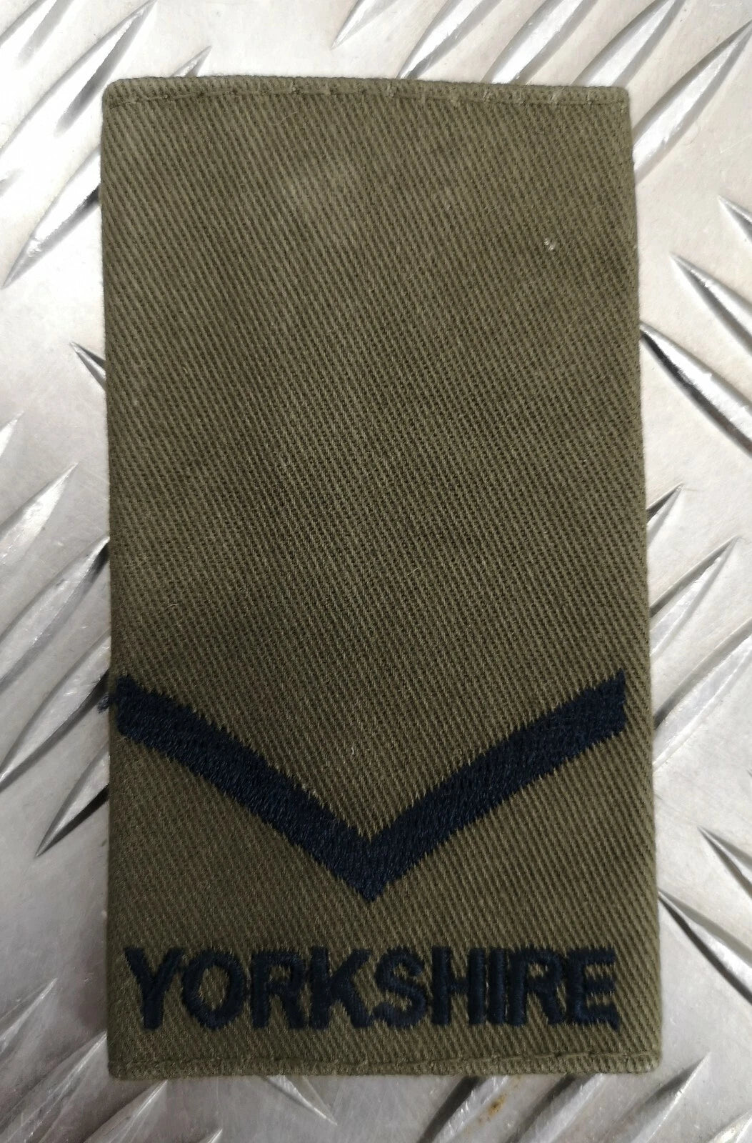 Yorkshire Rank Slide Olive Drab Green Various Ranks Available