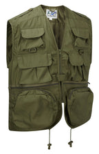 Tactical Military Vest Action Gilet Multi Pocket Waistcoat Assorted Colours