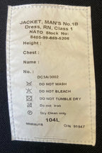 RN No1B Jacket British Royal Navy Uniform Dress Warrant Officer Class 1