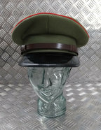 Ugandan Army Officers Peaked Cap 2nd Lt to Captain Ceremonial Parade Dress Hat Light Green 52cm - NEW