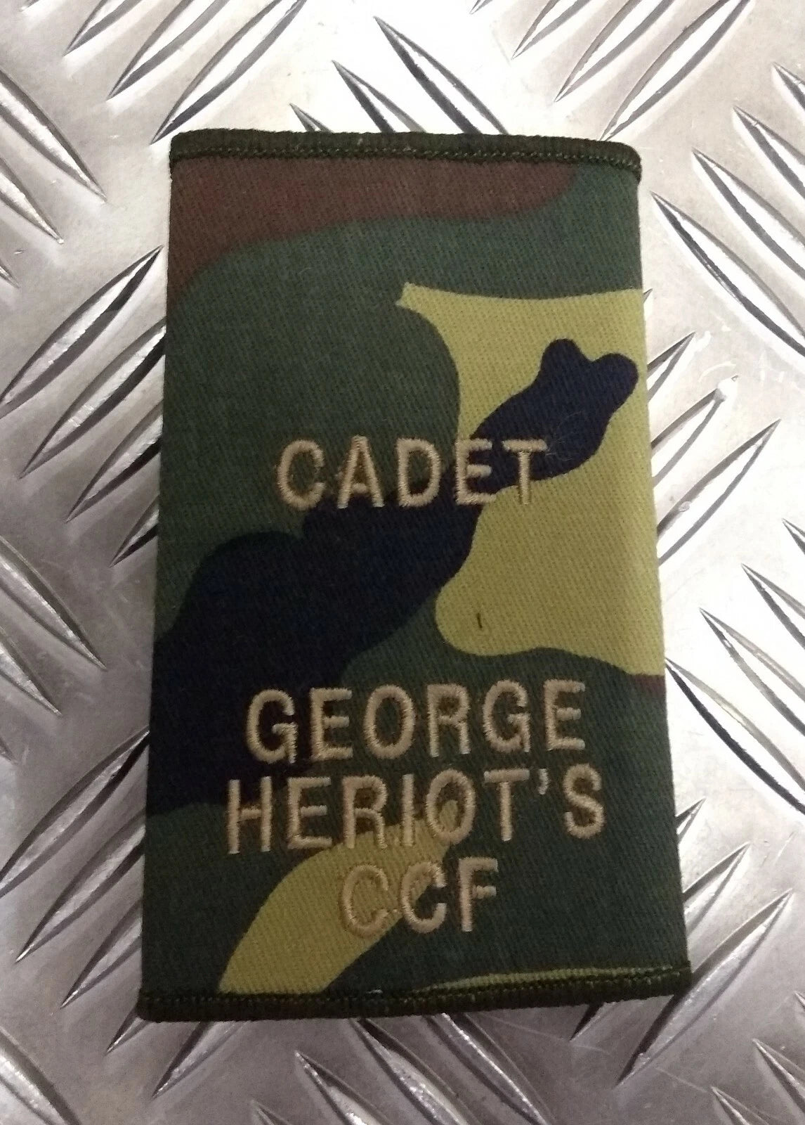 George Heriot`s (Edinburgh) Cadet / CCF Rank Slide Genuine British