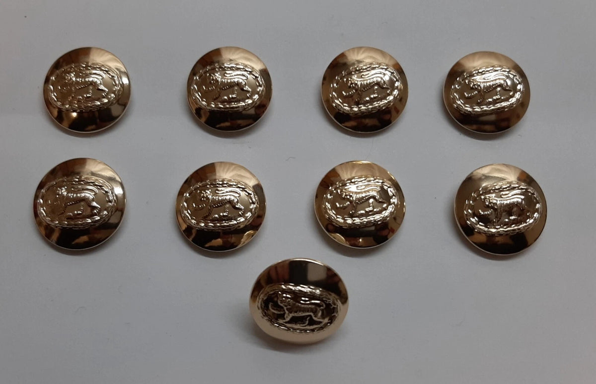 British Army No1 Button Set for Service Dress Jackets and Old Pattern Tunics Assorted