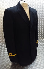 Royal Navy Style No1B Wool Barathea Dress Jacket No Buttons British Naval Mans 96cm Regular