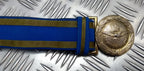 RAF Royal Air Force Officers Ceremonial Belt Per Ardua Ad Astra Buckle No Slings 29"-35"