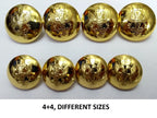 FAD No2 Button Set British Army for Service Dress Jackets and Old Pattern Tunics Assorted