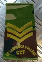 Woodland DPM Camo St. Lawrence College CCF Rank Slides Assorted