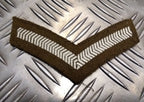 FAD Chevron Patch British Army No2 Arm Badge 1 to 3 Bar Chevrons Available