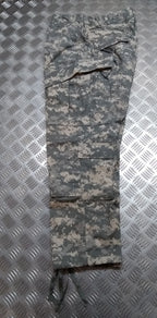 US Digital Camo Combat Trousers Digi Camouflage Pattern Military Spec Active Pants Waist 31"-35" Leg 28"