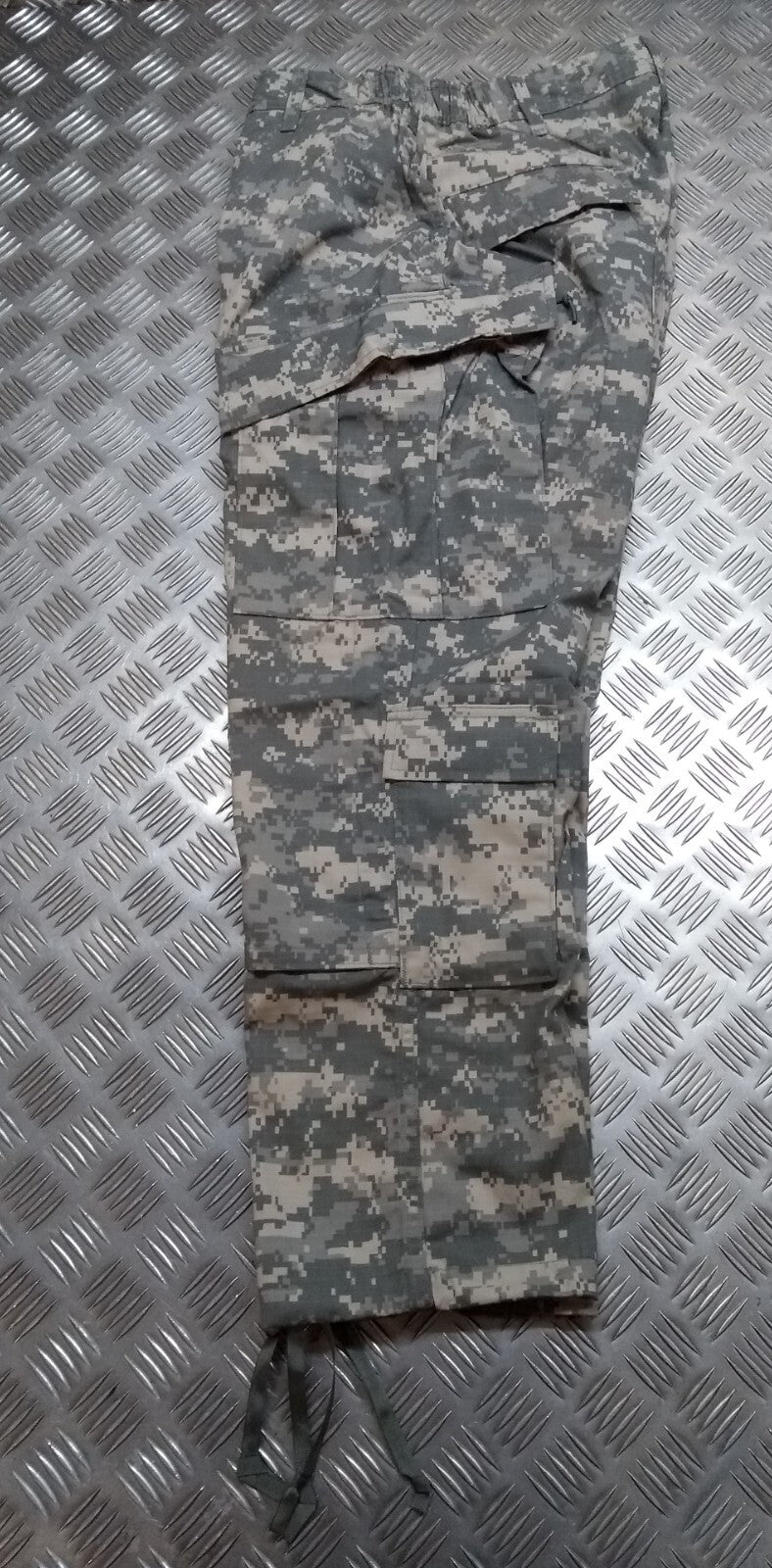 US Digital Camo Combat Trousers Digi Camouflage Pattern Military Spec Active Pants Waist 31"-35" Leg 28"