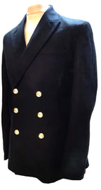 Royal Navy No1B Dress Jacket Petty Officer Class 1 British Naval Double Breasted Mans 42in Chest