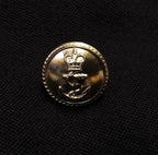 Royal Navy No1B Wool Barathea Dress Jacket Officers Gold Cuff Curls British Naval 96cm Short