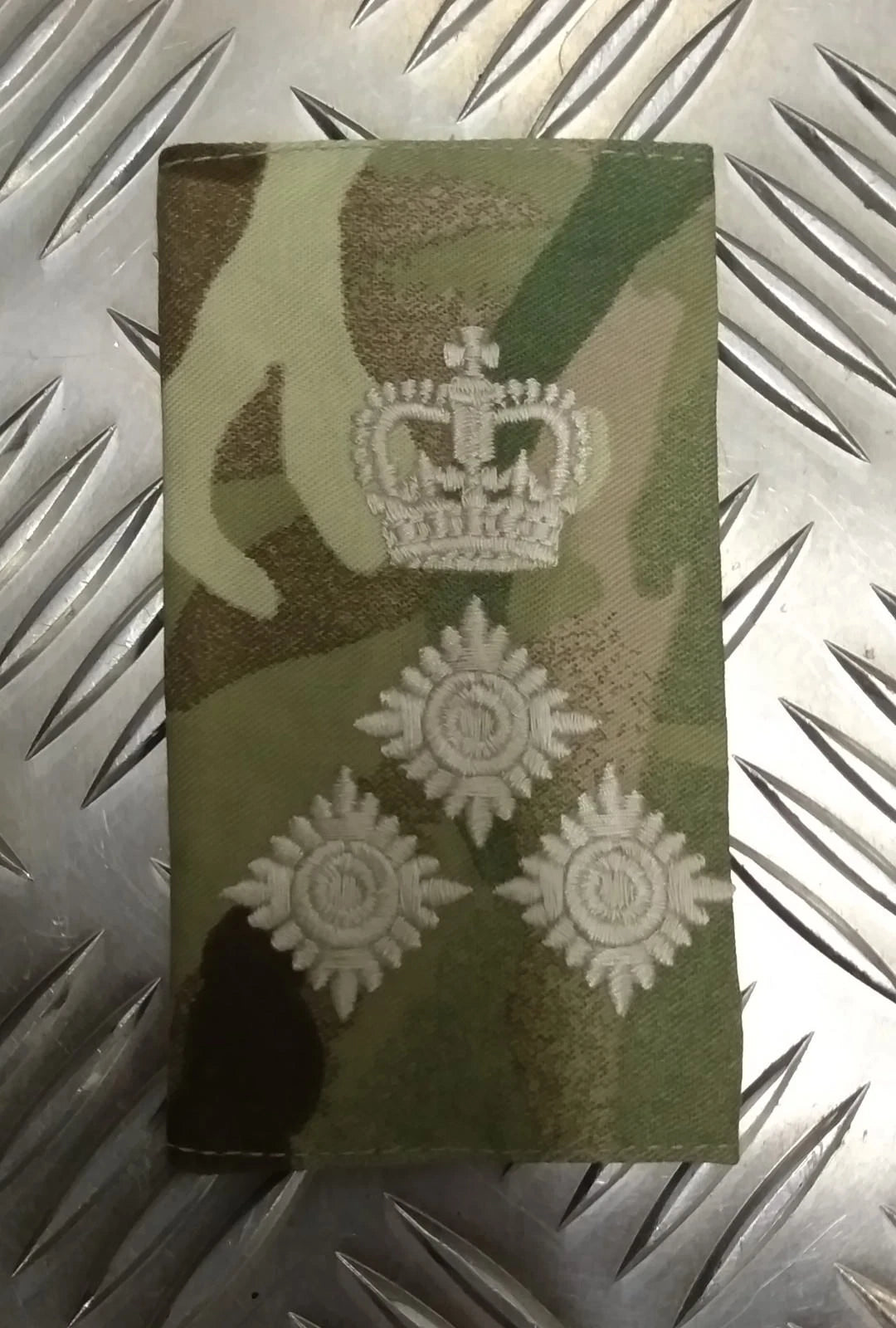 MTP Rank Slide Epaulette British MultiCam Camo All Ranks
