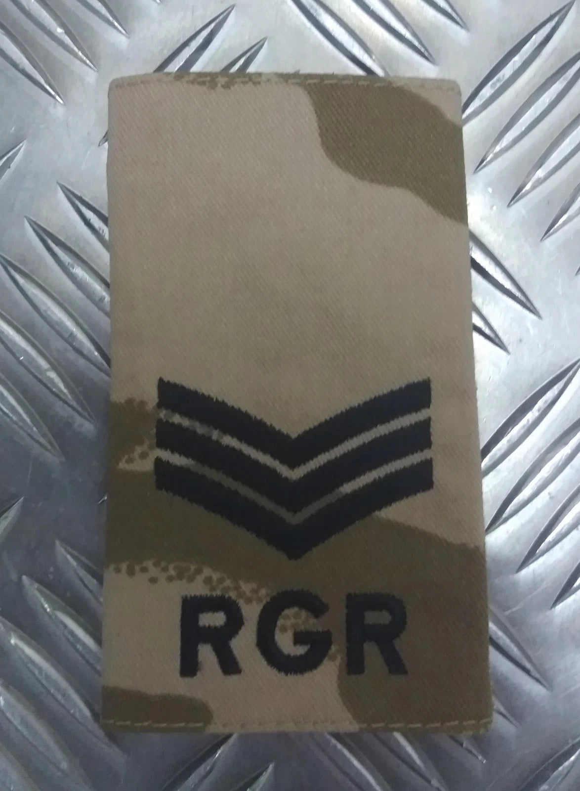 British Army Royal Gurkha Rifles Regiment DDP Desert Rank Slide Various