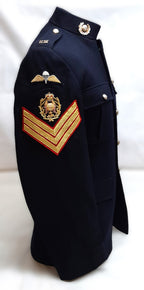 Royal Marines RM No1 Dress Jacket Colour Sergeant Parachutist Badge Complete British 176/100cm