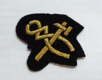 British Army Craftsman Crossed Tools Mess Kit Arm Badge Hand Embroidered Patch