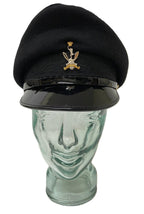 Gurkha Signals Female Officers No1 Dress Hat Cap with Badge & Buttons Goldings Unissued Size 56cm