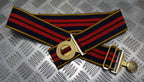 RLC Royal Logistic Corps Stable Belt 62mm Genuine Issue with Insignia Locket Buckle Fits Max 35"