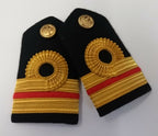 Canadian Navy Female Lieutenant Gold Wire Rank Shoulder Boards Epaulettes Genuine 1 Pair LFS21