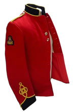 British Army Red Tunic Ceremonial Uniform Jacket Band of the Royal Corps of Signals Insignia 37in Chest