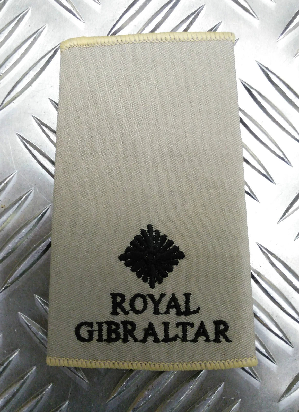 Genuine British Army Royal Gibraltar Regiment Rank Slide Various Colours Ranks