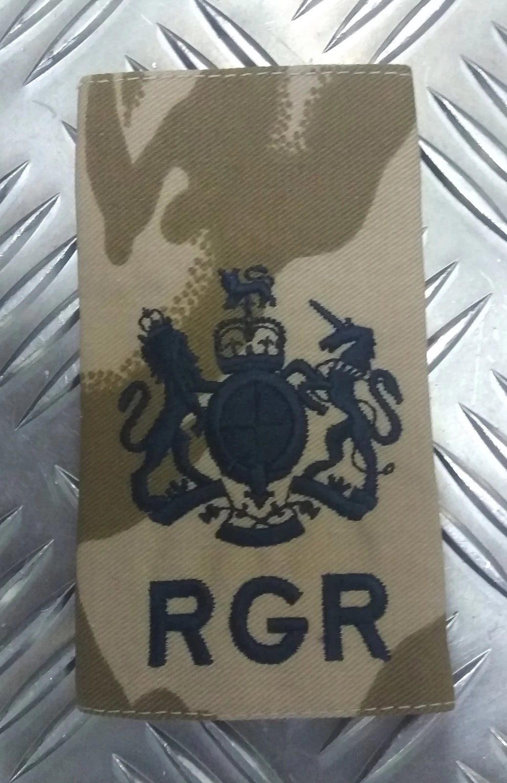 British Army Royal Gurkha Rifles Regiment DDP Desert Rank Slide Various