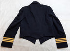 Royal Navy No2B Mess Dress Jacket Commander Rank Fully Buttoned Officers British Naval