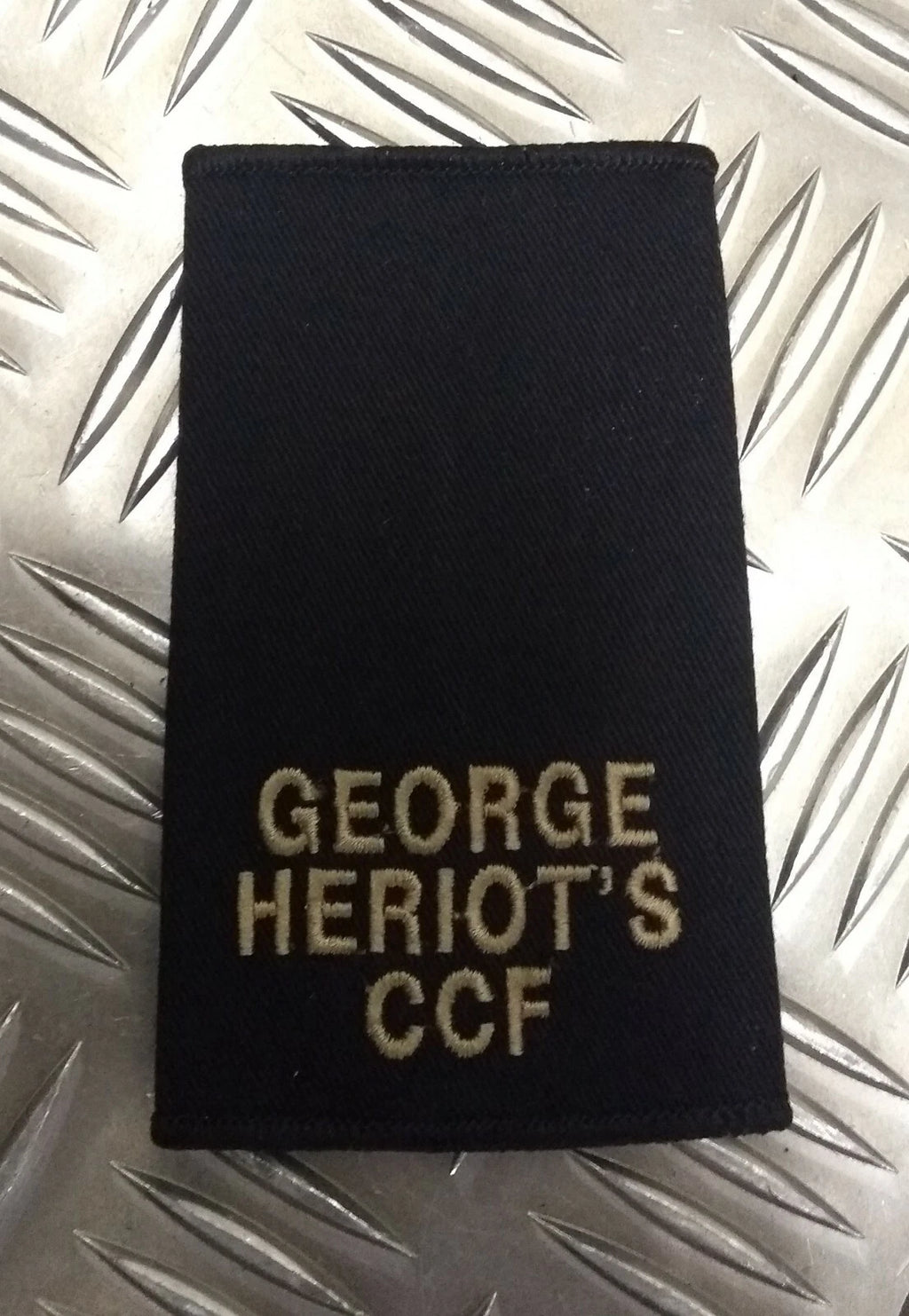 George Heriot`s (Edinburgh) Cadet / CCF Rank Slide Genuine British