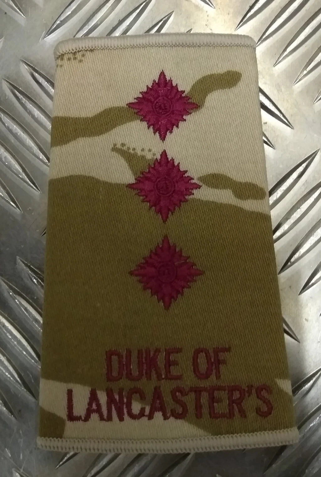 Duke Of Lancaster's Camo Rank Slide Various Ranks Genuine British