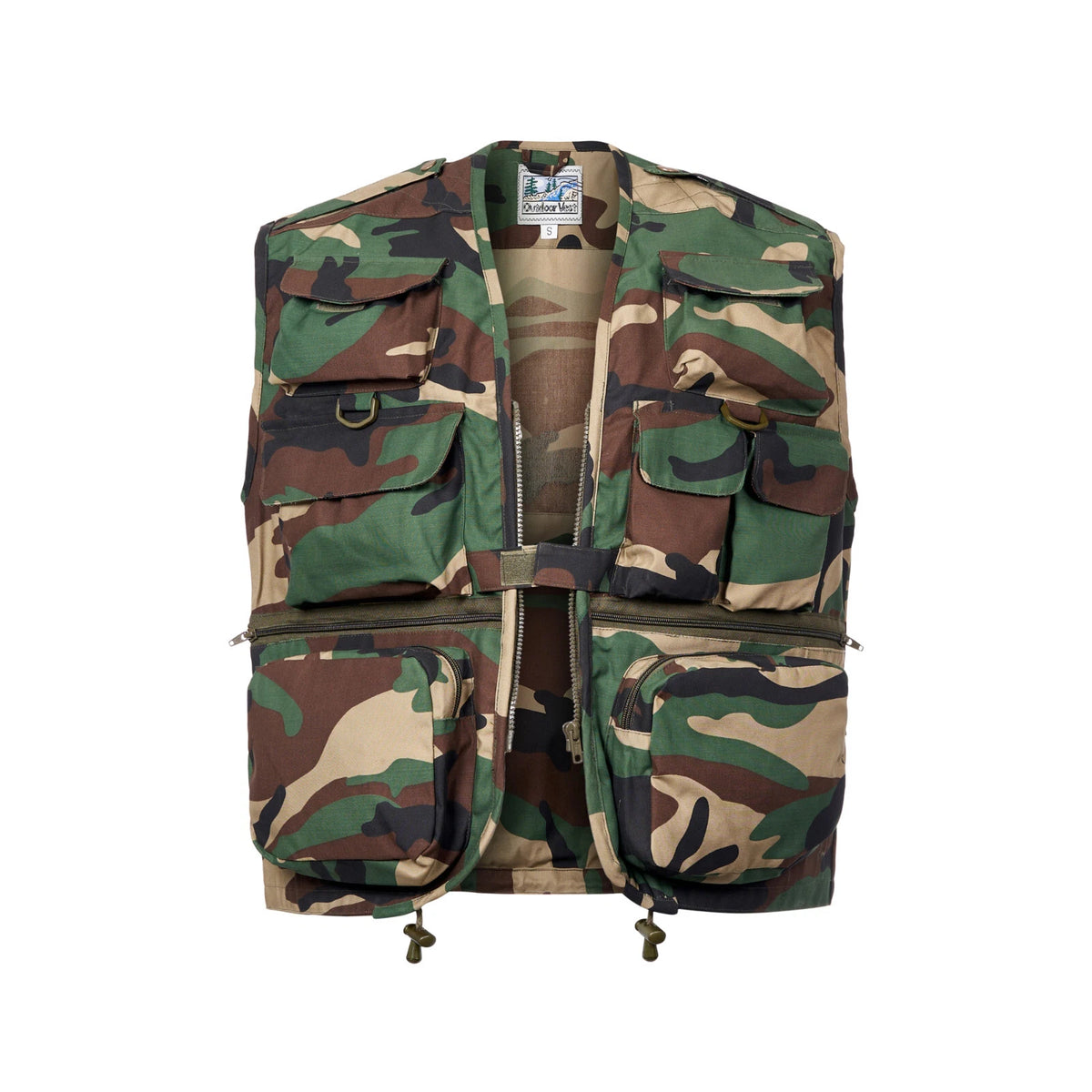Tactical Military Vest Action Gilet Multi Pocket Waistcoat Assorted Colours