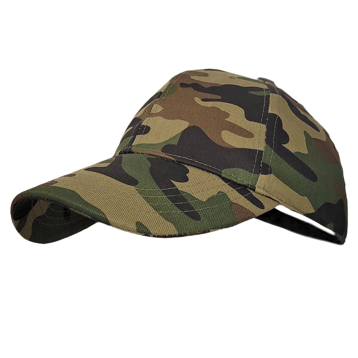 Kids Army Cap Baseball Type Military Various Camo Patterns