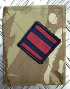 British Army TRF Patches on MTP Blanking Panels Various - Used