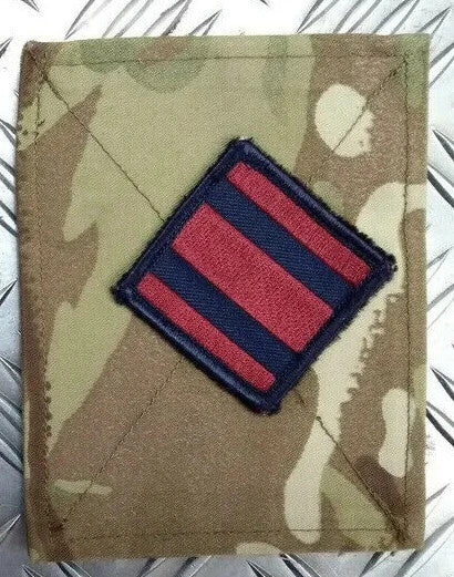 British Army TRF Patches on MTP Blanking Panels Various - Used