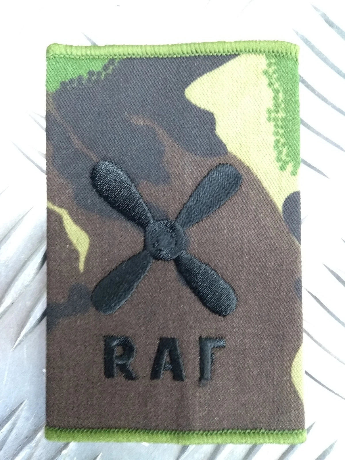 RAF Royal Air Force Slide Woodland Camo for Epaulettes and Front Tab Slider Assorted Types