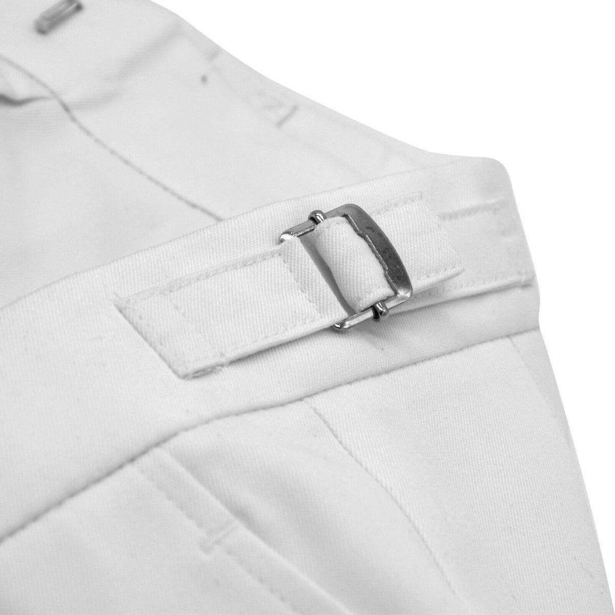 White Naval Trousers RN Royal Navy Style Class 1 CLI Smart Dress Straight Leg NEW