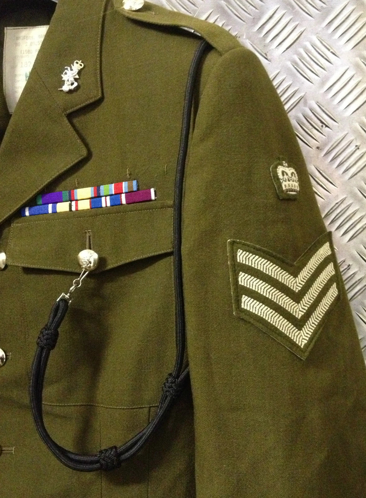 Lanyard For Parades Ceremony Dress British Forces Dress Assorted Colours