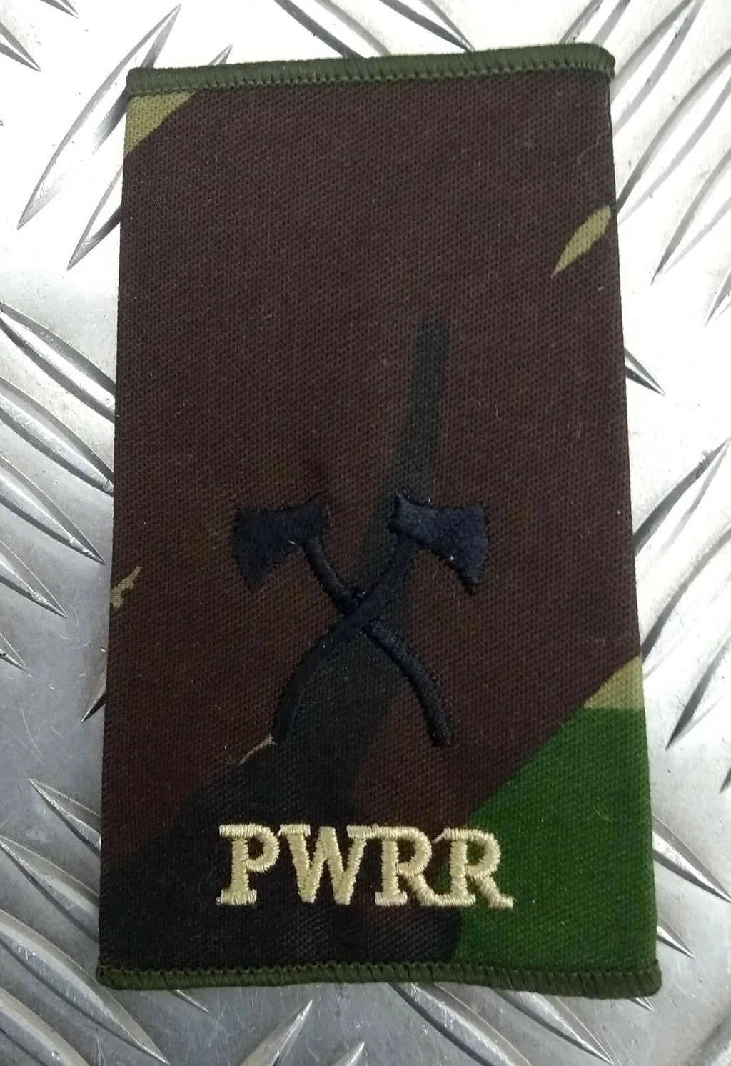 Genuine British Army PWRR Princess of Wales' Royal Regiment Rank Slide Assorted