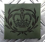 Genuine British Issue MTP Green Rank Slide Slider Assorted Ranks