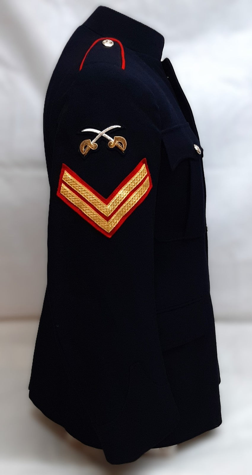 British Army Royals No1 Dress Jacket Blues Tunic Corporal PTI Other Ranks Old Pattern 40in Chest