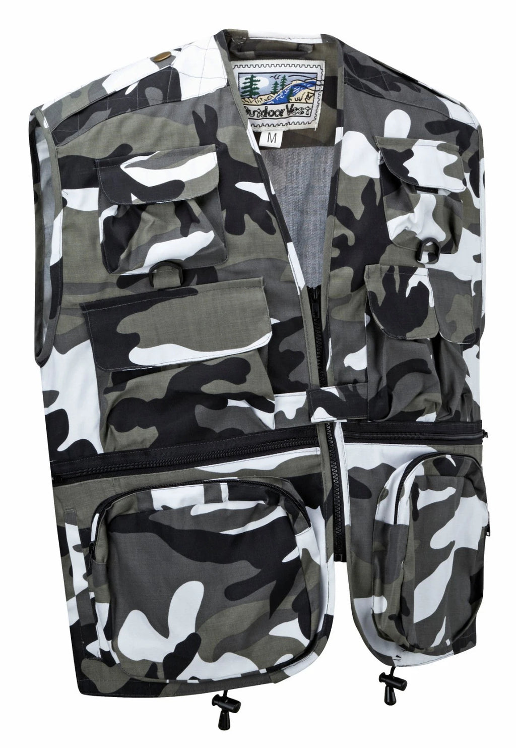 Tactical Military Vest Action Gilet Multi Pocket Waistcoat Assorted Colours