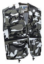 Tactical Military Vest Action Gilet Multi Pocket Waistcoat Assorted Colours