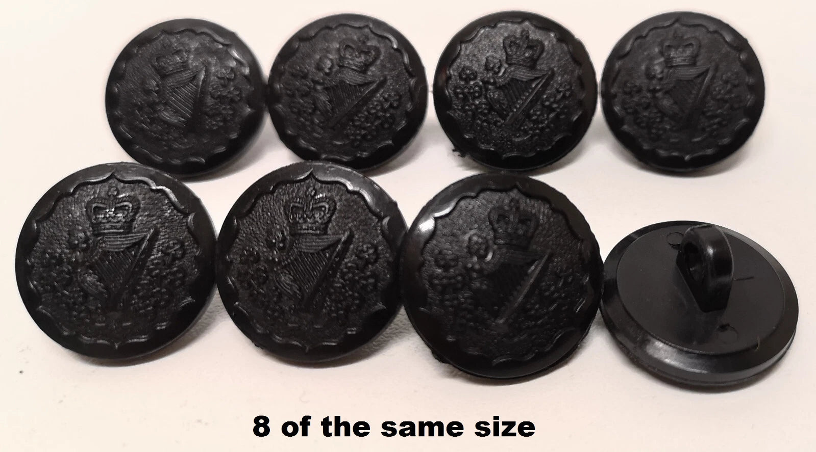 FAD No2 Button Set British Army for Service Dress Jackets and Old Pattern Tunics Assorted