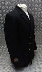 Royal Navy Warrant Officer Jacket 6 Gold Button Double Breasted Class 1 & 3 British Naval 41in Chest