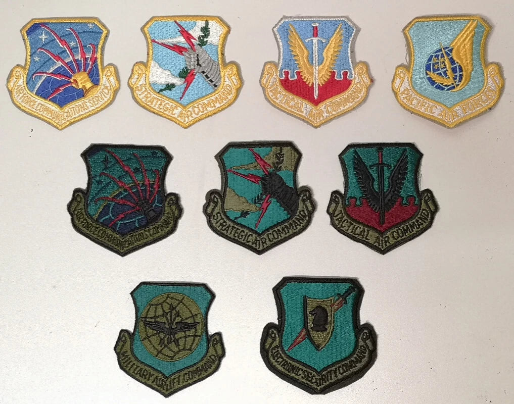 US USAF Air Command Service Forces Patches