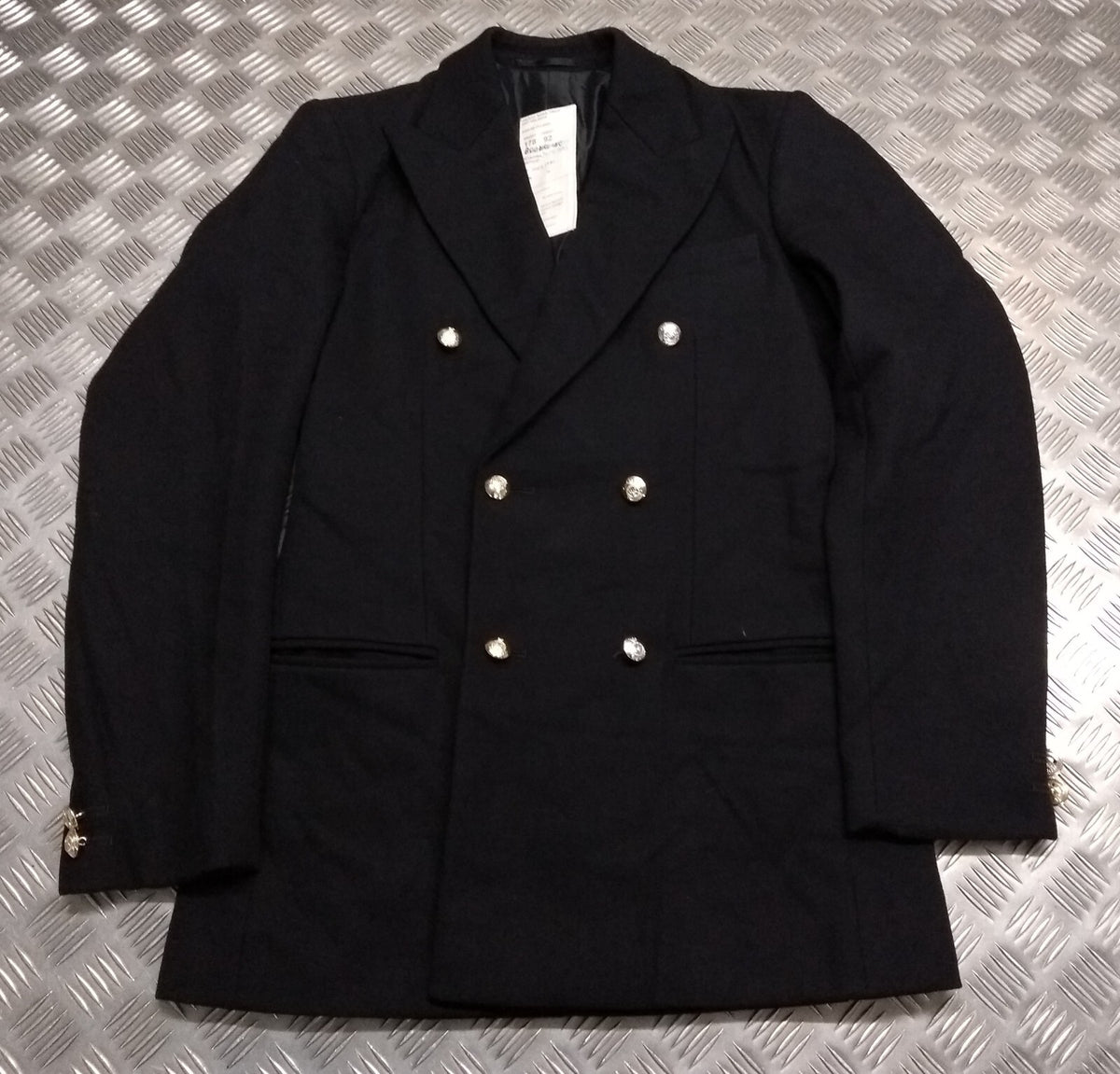 British Army No1 Dress Jacket RMAS & Welbeck Double Breasted with Welbeck Buttons Cadet Officer - 2 Sizes